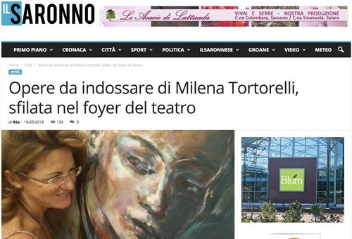 Opere da Indossare su il saronno - Milena Tortorelli